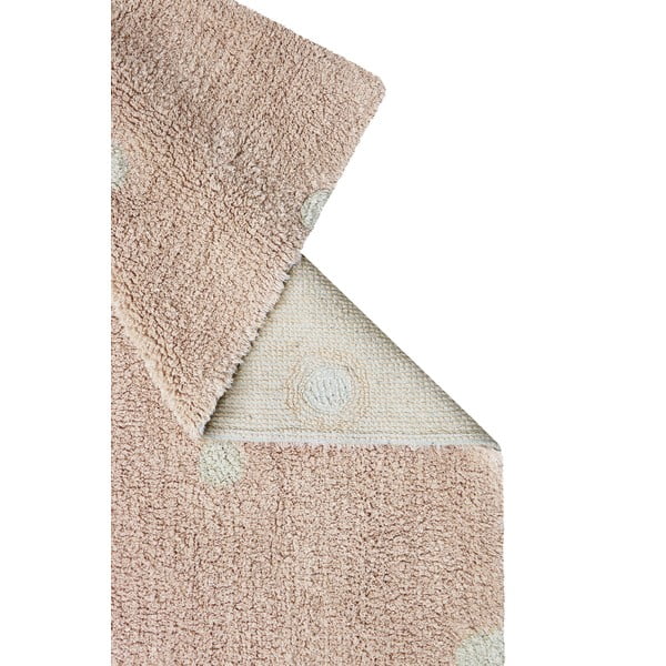 Svijetlo ružičasti periv/ručno rađen pamučan dječji tepih 100x150 cm Mini Dot Rose – Lorena Canals-image-4