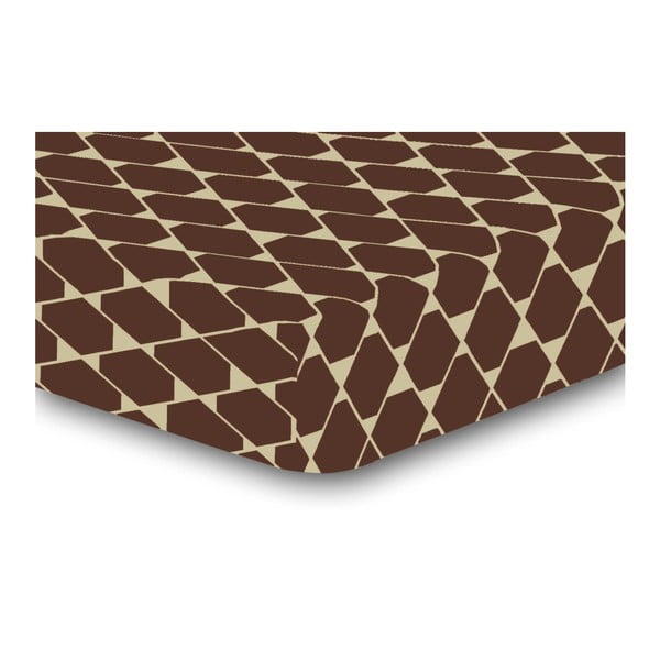 Elastična posteljina od mikrovlakana DecoKing Rhombuses, 200 x 220 cm