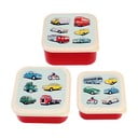 Dječja kutija za ručak 3 kom Road Trip – Rex London