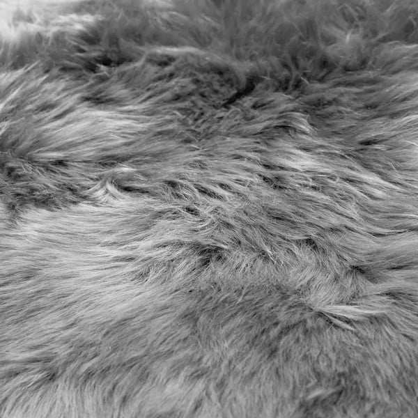 Sivo ovčje krzno Bonami Selection, 60 x 90 cm-image-1