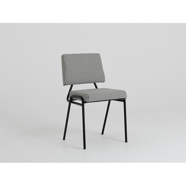 Crno-bijela blagovaonska stolica Simple - CustomForm-image-1