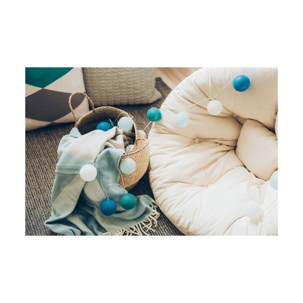 Smeđi rasvjetni lanac s LED žaruljama LUKKA, 30 lampica-image-4