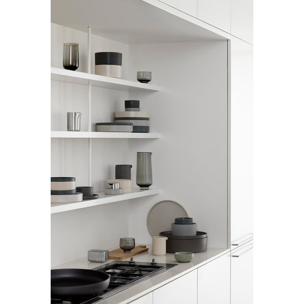 Tamno zelena keramička šalica za čaj Blomus pilar, 250 ml-image-2