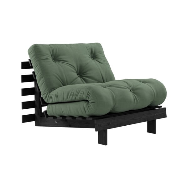 Fotelja / ležaj Karup Design Roots Black/Olive Green