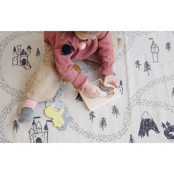 Drvena dječja slagalica Kindsgut Lion-image-1