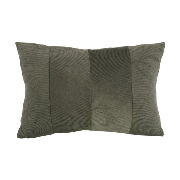 Zeleni baršunasti jastuk PT LIVING Velvet, 60 x 30 cm