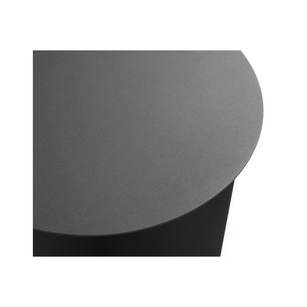 Crni pomoćni stolić Custom Form Oli, ⌀ 50 cm-image-4