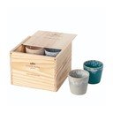 Šalice u setu 8 kom za espresso od kamenine 210 ml Grespresso – Costa Nova