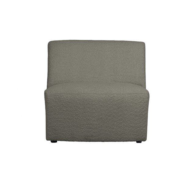 Kaki zelena modularna sjedeća garnitura od bouclé tkanine (srednji modul ) Coco  – WOOOD-image-1