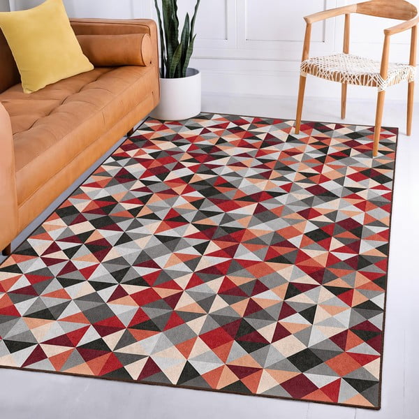 Crveni/sivi perivi tepih 120x180 cm Ignite – Mila Home-image-4