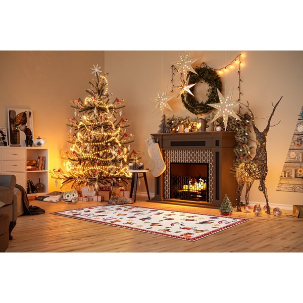 Crvena staza s božićnim motivom 80x200 cm Red Christmas – Villeroy&Boch-image-1