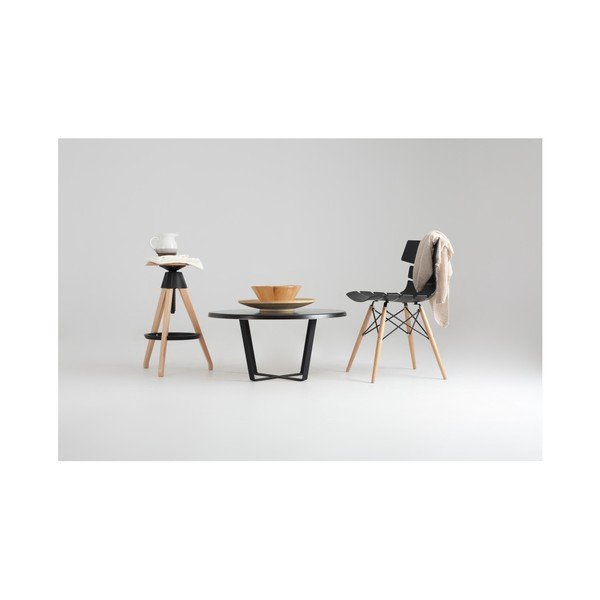 Crni Custom Form Mapple stolić za kavu, promjer 80 cm-image-4