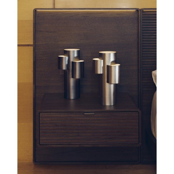 Crna metalna LED stolna lampa s mogućnosti zatamnjivanja (visina 26,5 cm) Adrina – Kave Home-image-2