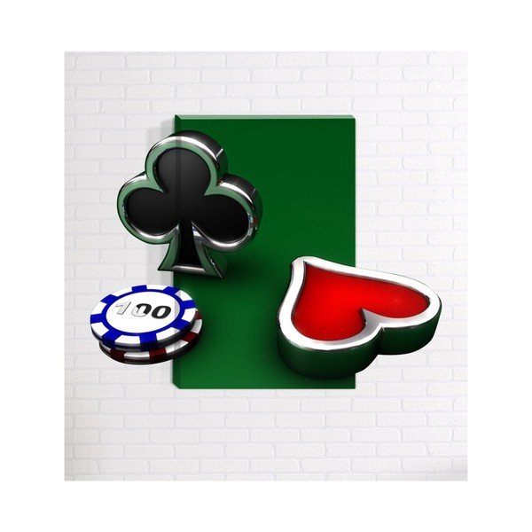 Zidna 3D slika Mosticx Love, 40 x 60 cm