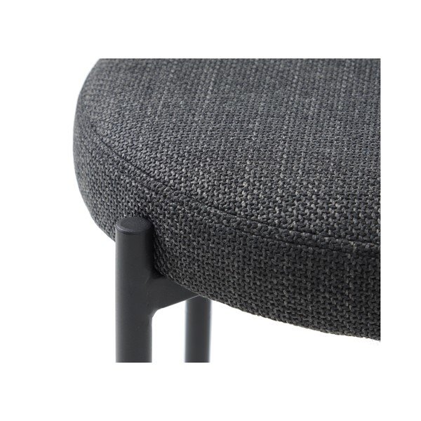 Tamno sivi metalni stolac Pelican – Unique Furniture-image-1