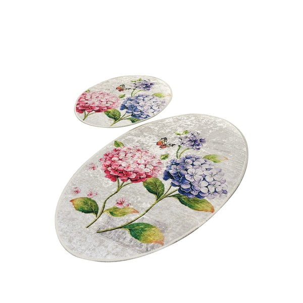 Kupaonske prostirke u setu 2 kom 60x100 cm Ortanca – Foutastic