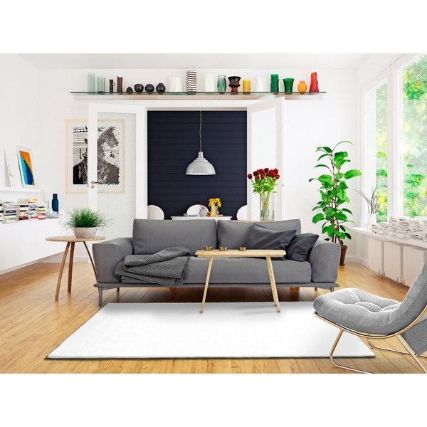 Bijeli tepih Universal Berna Liso, 60 x 110 cm-image-1