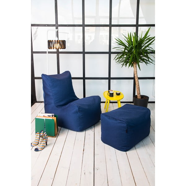 Sivo-bež vreća za sjedenje Seat Lounge – SLOWDOWN-image-1