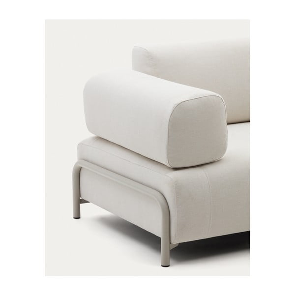 Bež naslonjač za ruke za modularnu sofu od šenila Compo – Kave Home-image-2