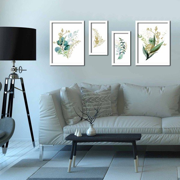 Set postera 4 kom 33x43 cm - Wallity-image-1