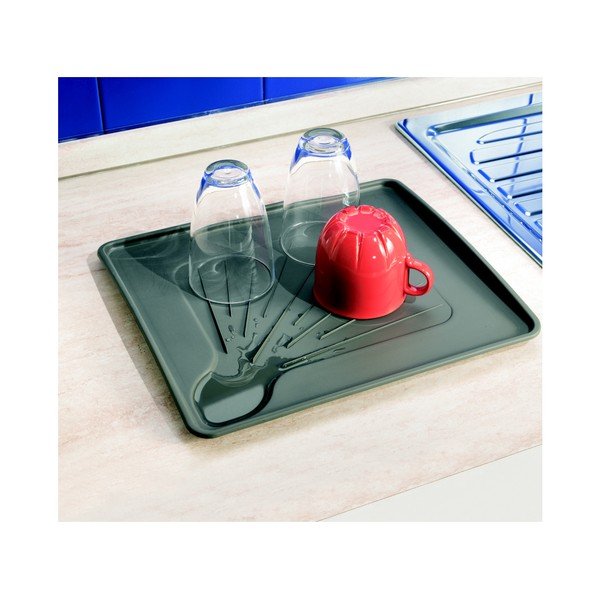 Stalak za cijeđenje posuđa Metaltex Hydro, 35 x 31 cm-image-2