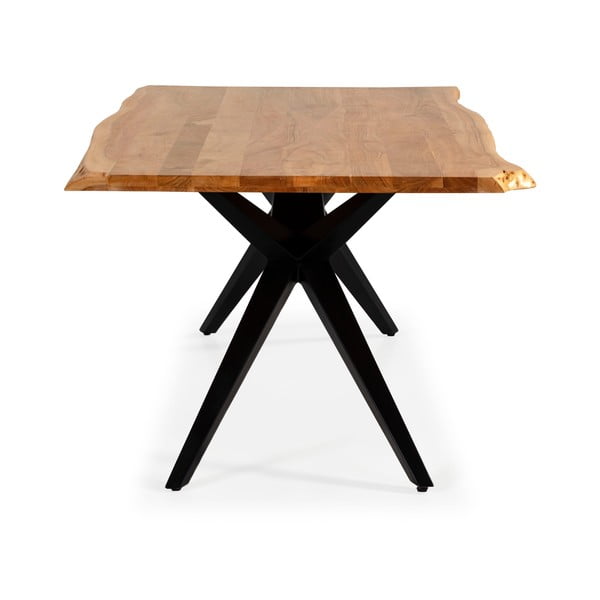 Blagovaonski stol s pločom stola od bagrema 100x200 cm Mudri – MOME-image-4