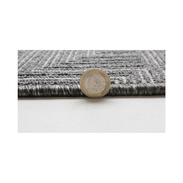 Flair Rugs Skyline Pinnacle Charcoal, 67 x 300 cm-image-1