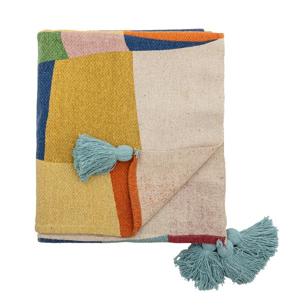 Deka za bebe od recikliranog pamuka 130x160 cm Colorine – Bloomingville Mini-image-4