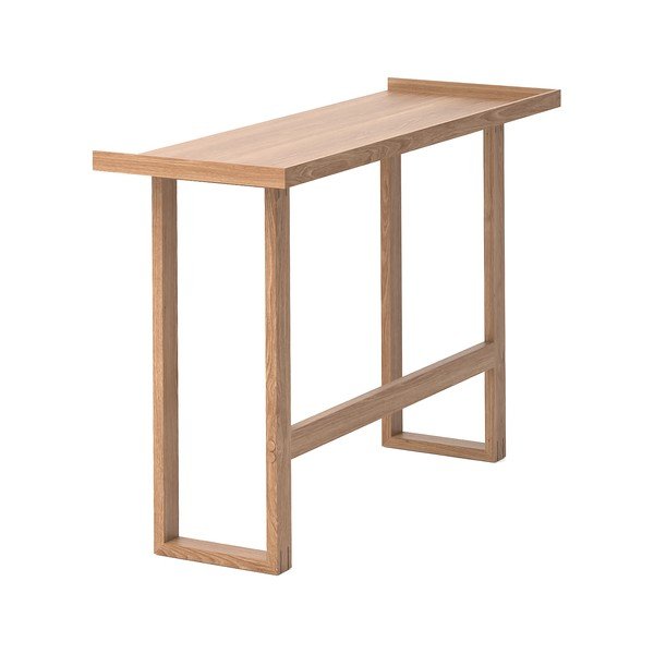 Pisaći stol od masivnog hrasta Wireworks Slim-image-4
