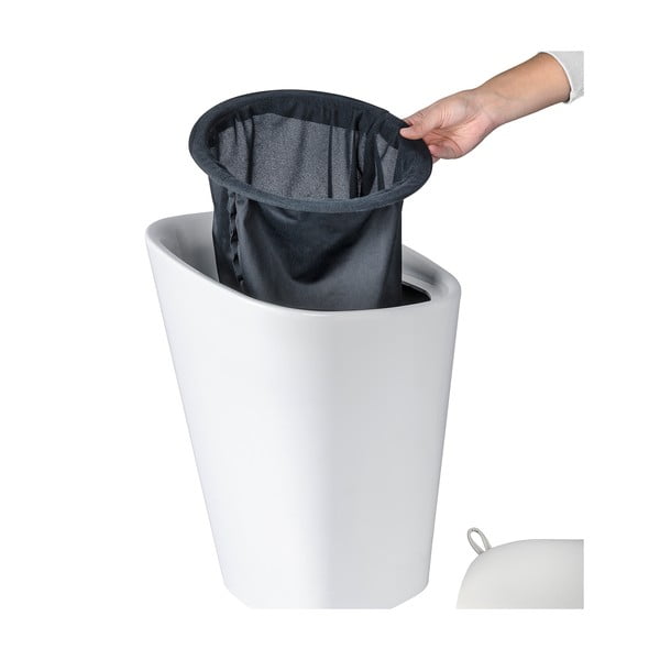 Bijela košara za rublje i stolica 2u1 Wenkoo Candy 20 l-image-4