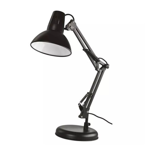 Crna stolna lampa (visina 46 cm) Dustin – EMOS