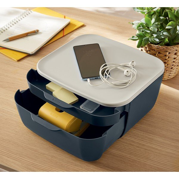 Siva kutija s ladicama Leitz Cosy-image-1