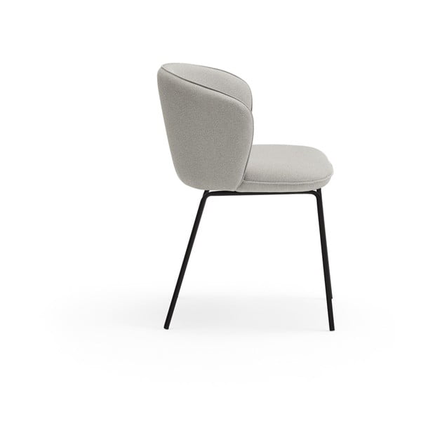 Svijetlo sive podstavljene blagovaonske stolice u setu 2 kom Add – Teulat-image-3