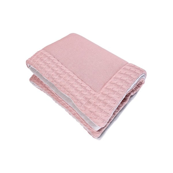 Ružičasta pamučna prostirka za igru ​​Kindsgut Mat, 70 x 90 cm-image-2