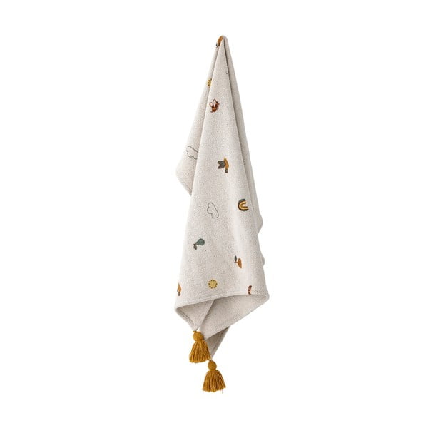 Bijela deka za bebe 80x100 cm Agnes – Bloomingville Mini-image-4