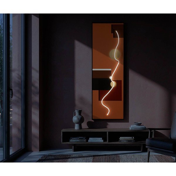 Tiskana slika s okvirom/na platnu 50x150 cm LED – Mauro Ferretti-image-3