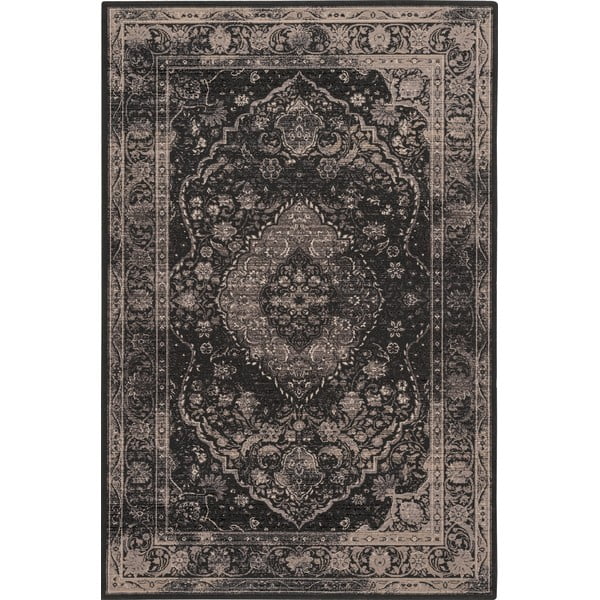 Tamno sivi vuneni tepih 200x300 cm Zana – Agnella