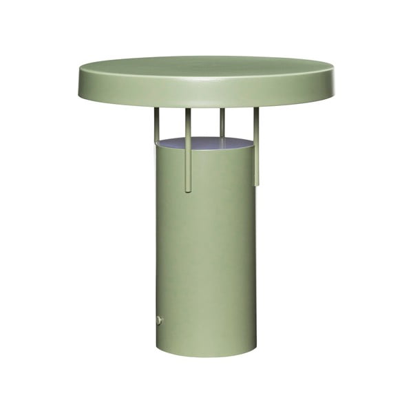 Zelena LED stolna lampa s mogućnosti zatamnjivanja s metalnim sjenilom (visina 28 cm) BringMe – Hübsch
