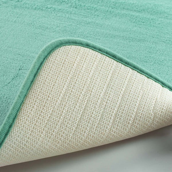 Tirkizna kupaonska prostirka 50x120 cm Vitamine – douceur d'intérieur-image-4