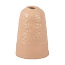 Ružičasta keramička vaza PT LIVING Carve, visina 18,5 cm
