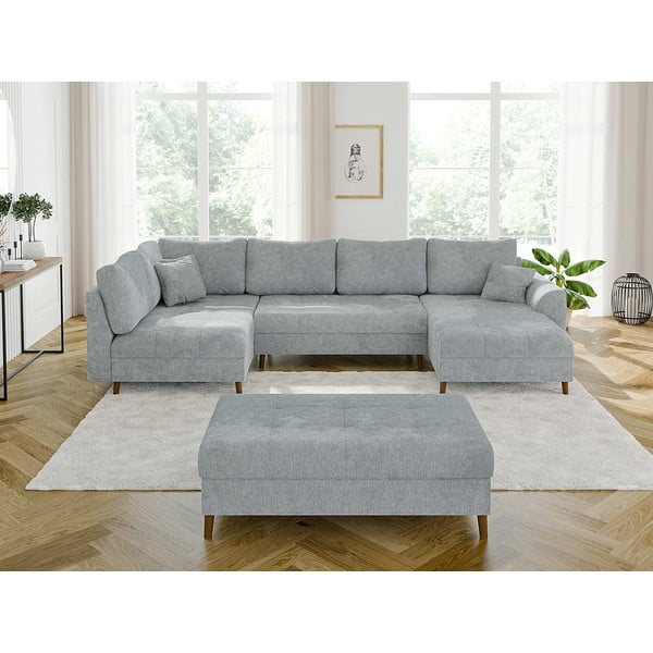 Svijetlo sivi tabure Ariella – Ropez-image-4