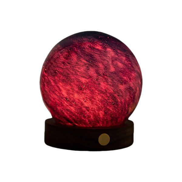 Svjetlosni ukras s USB u tamnoj prirodnoj boji ø 8 cm Galaxy Breeze – Gingko