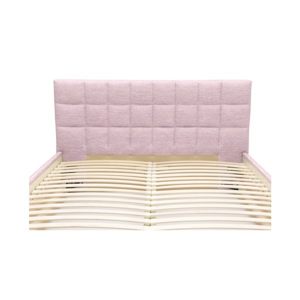 Svijetlo ružičasti bračni krevet Mazzini Beds Dream, 140 x 200 cm-image-4
