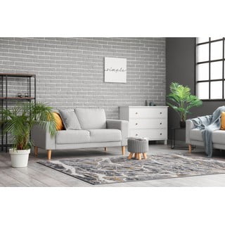 Tamno sivi tepih 160x230 cm Soft – FD