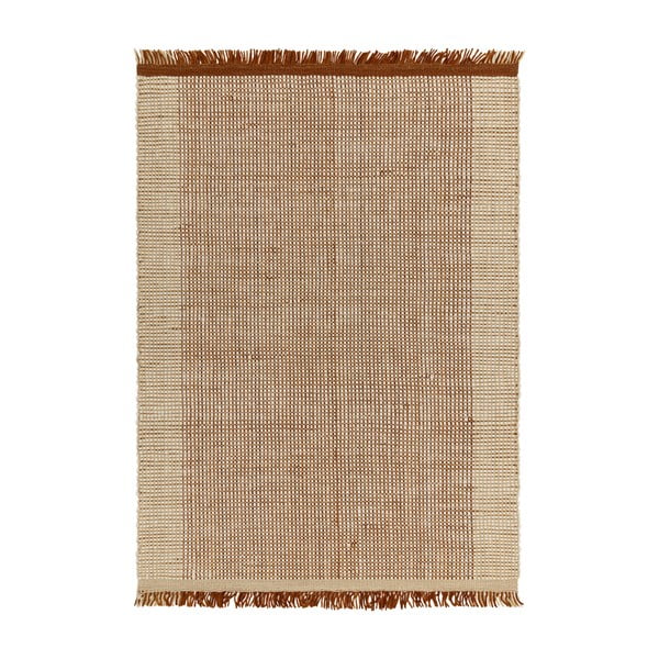 Smeđi ručno rađen vuneni tepih 200x290 cm Avalon – Asiatic Carpets