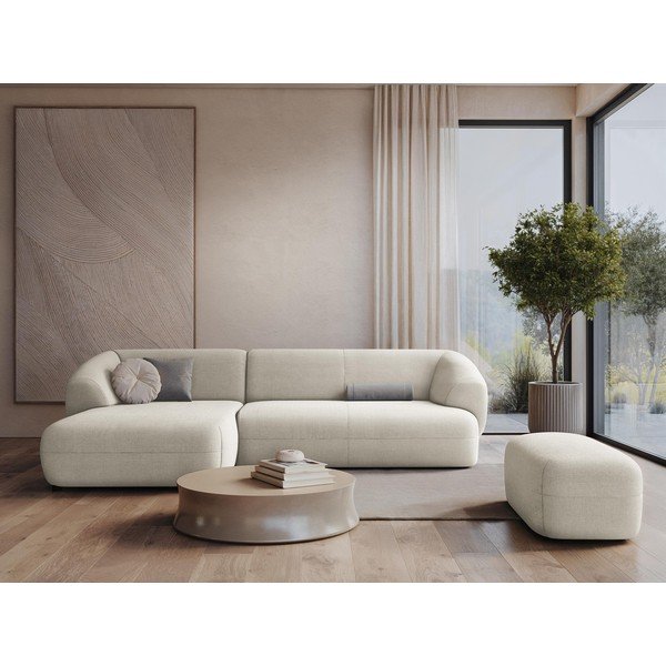 Narančasta baršunasti sofa 212 cm Moana – Makamii-image-1