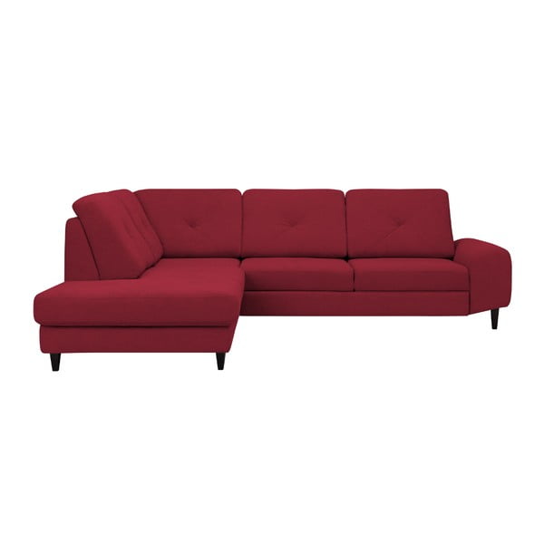 Crveni kutni kauč na razvlačenje Windsor &amp; Co Sofas, lijevi kut Beta