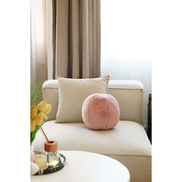 Ukrasni jastuk od mikropliša ø 25 cm Top – Mioli Decor-image-2