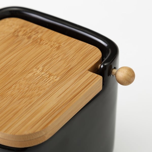 Crna keramička slanica Unimasa, 750 ml-image-3