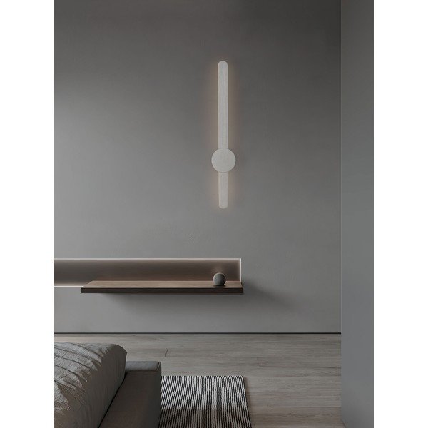 LED zidna lampa aluminijska u mat srebrnoj boji Norei – Nova Luce-image-2